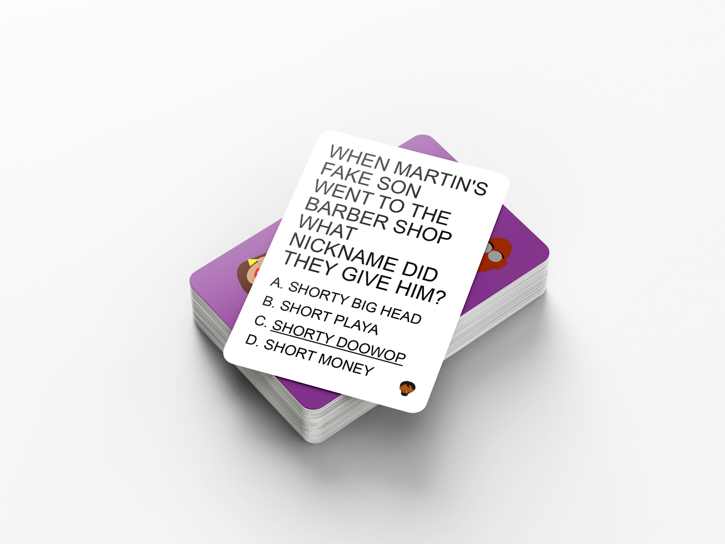 Jerome In The House - Martin Trivia Game Cards