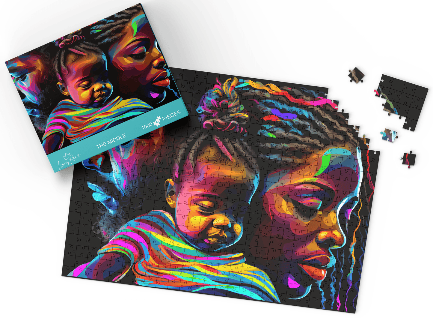 Relax & Connect with Black Culture: African Jigsaw Adventure (The Middle)