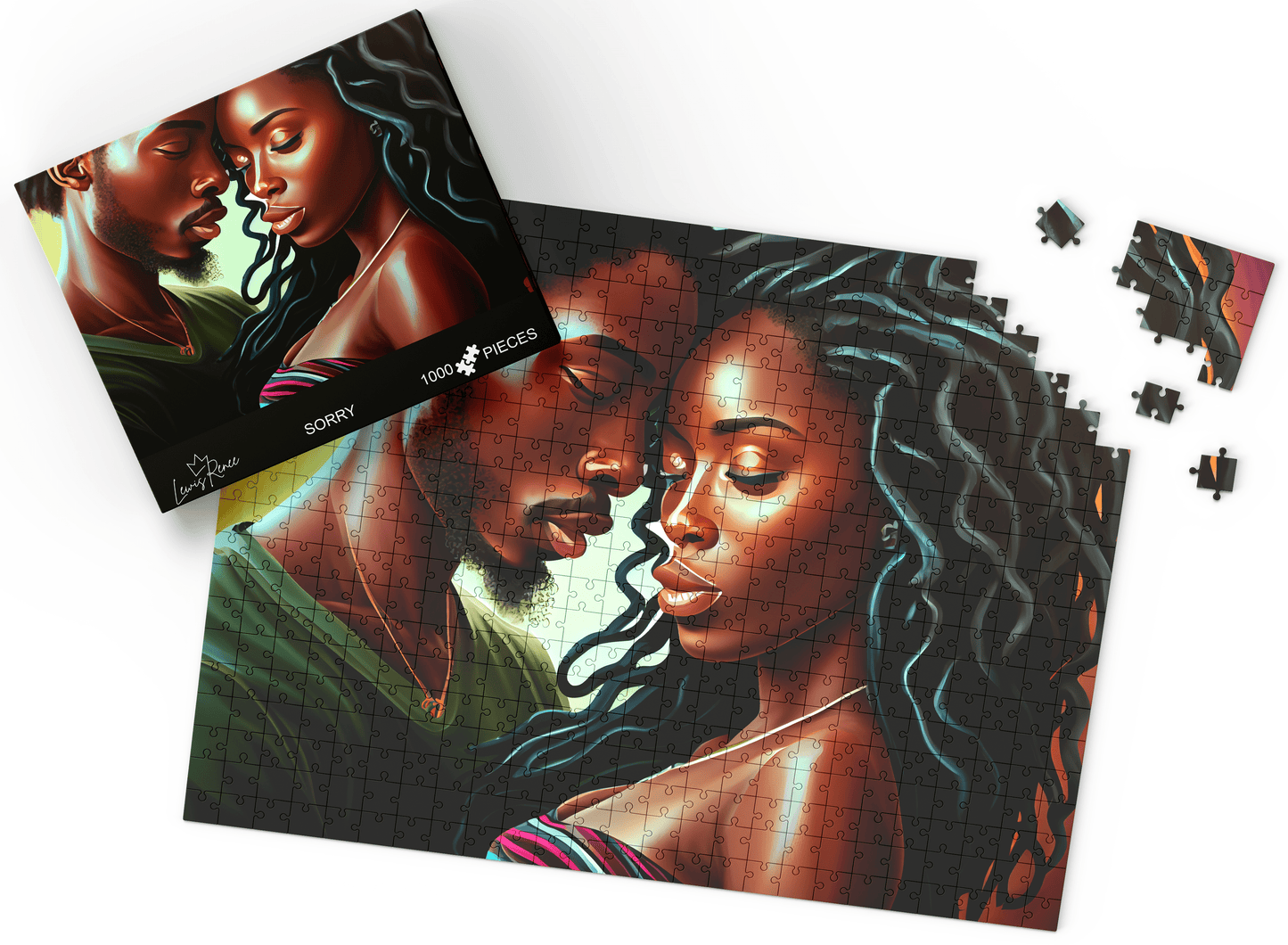 African American Art Jigsaw Puzzles: Engaging & Relaxing Black Expressions (Sorry)