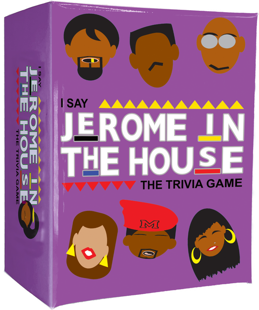 Jerome In The House - Martin Trivia Game Cards