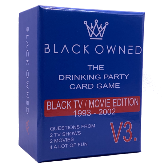 Black Owned Movie/TV Trivia Party Game V3