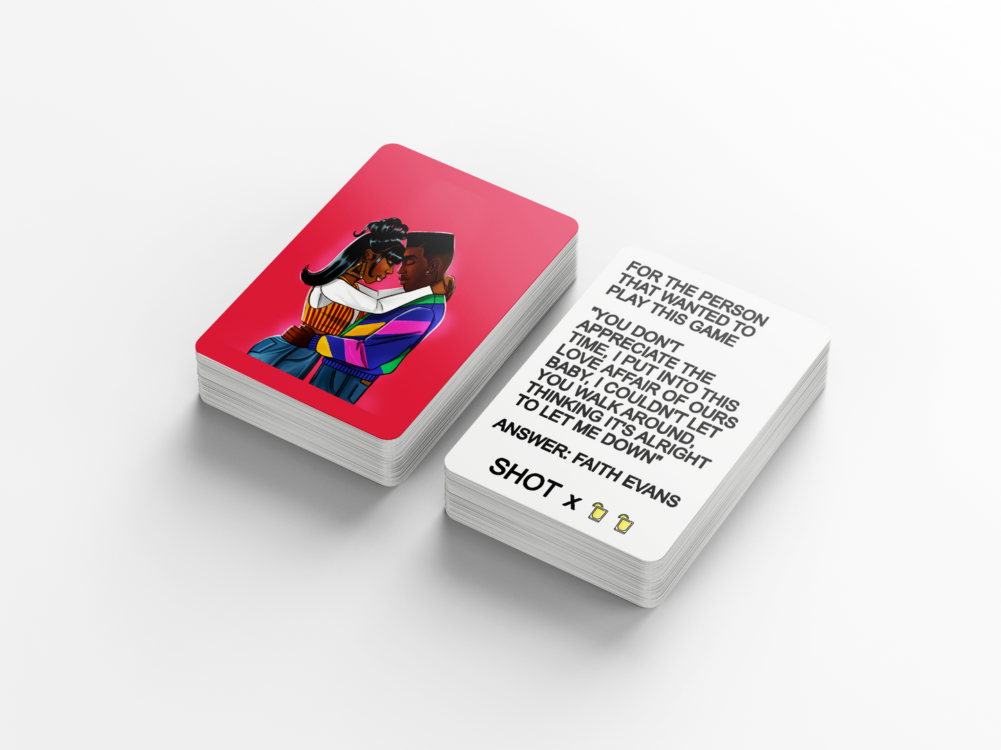 Slow Jamz - 90s R&b Music Trivia Drinking Card Game Adult Games For Game Night