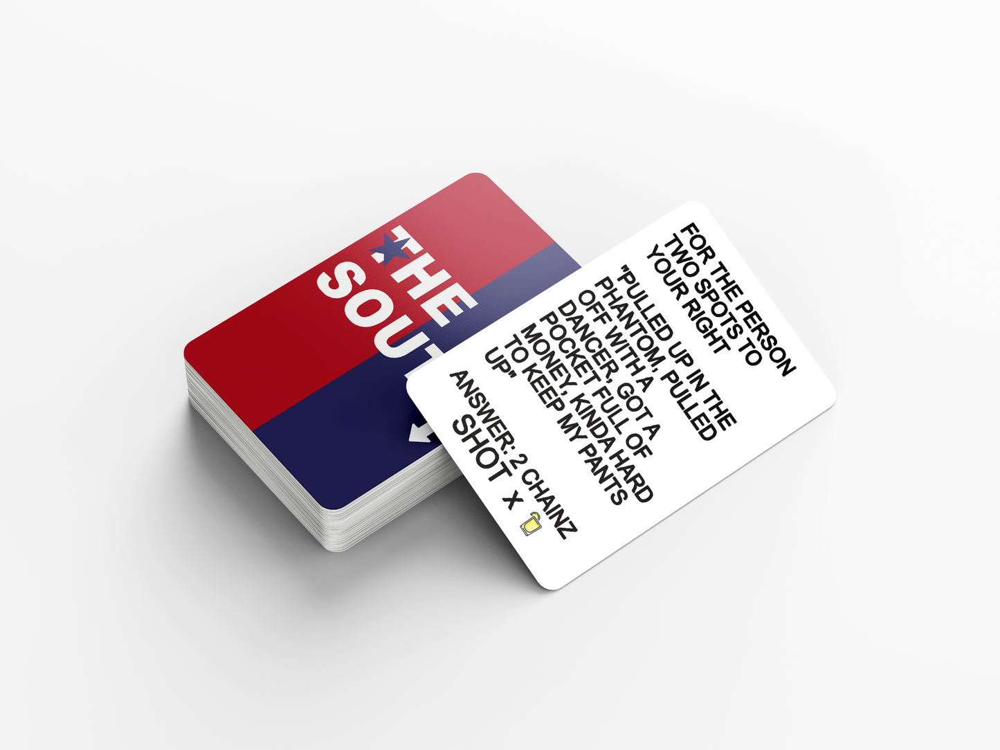 The South - Rap and Hiphop Trivia Drinking Lyrics Card Game