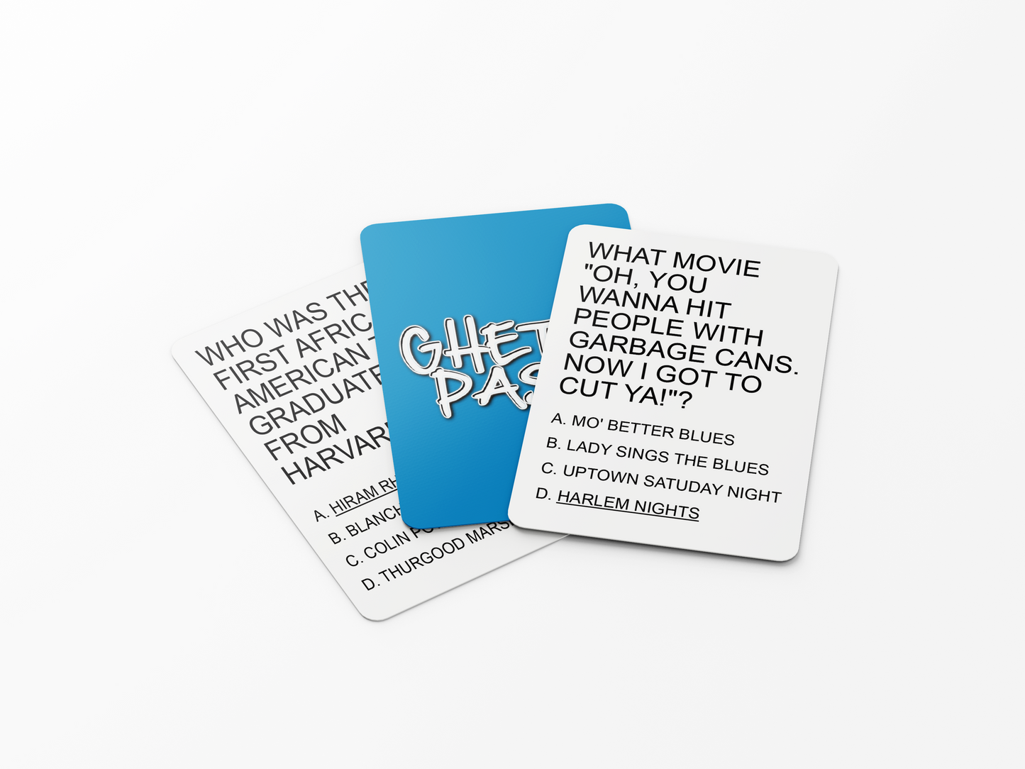 Ghetto Pass - Hood Trivia Game