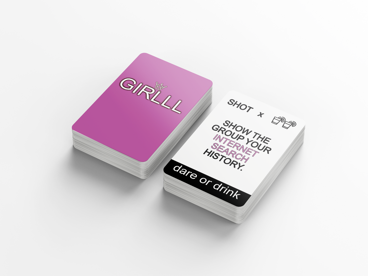 Girlll 2 Bachelorette Bash - The Ultimate Girls' Night Game with Dares, Secrets, and Fun - Ideal for Bachelorette Parties and Ladies' Gatherings