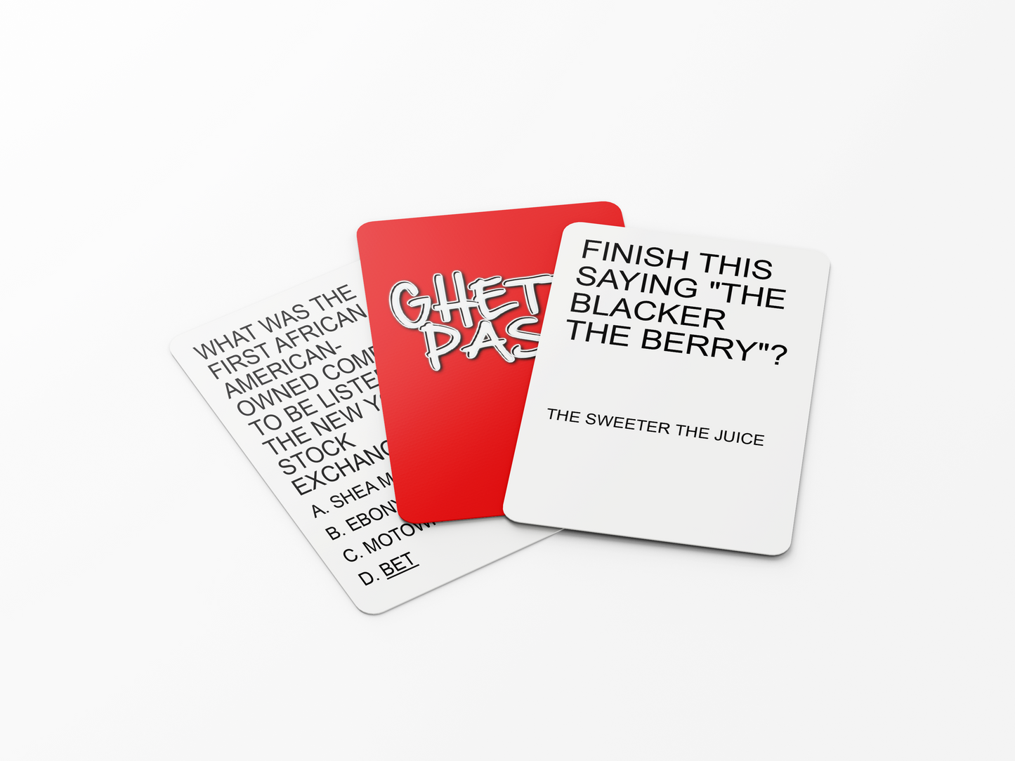 Ghetto Pass 2 - Hood Trivia Game For Parties and Get Togethers