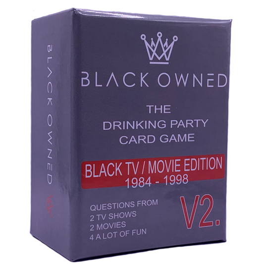 Black Owned Movie/TV Trivia Party Game V2