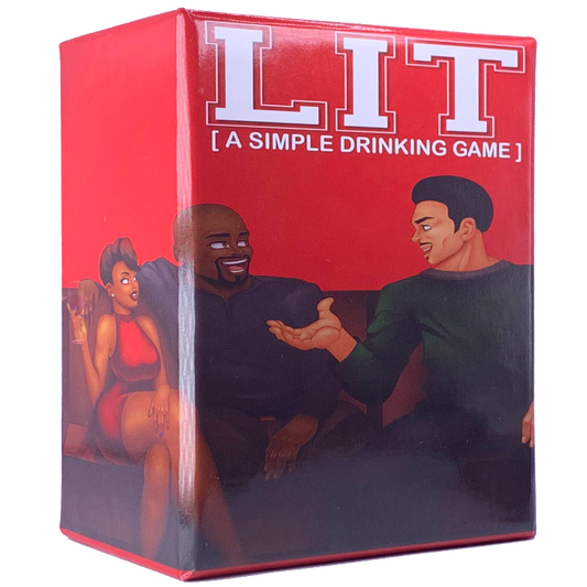 LIT - A Simple Drinking Card Game Adult Game For Game Night