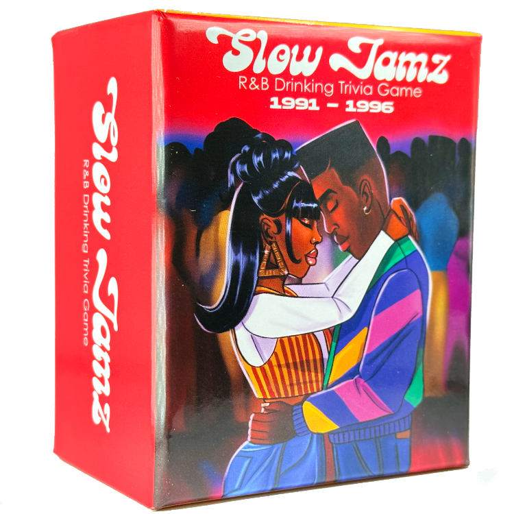 Slow Jamz - 90s R&b Music Trivia Drinking Card Game Adult Games For Game Night