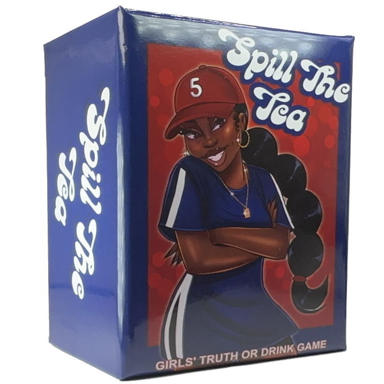 Spill The Tea Girls Night Game Adult Drinking Card Game