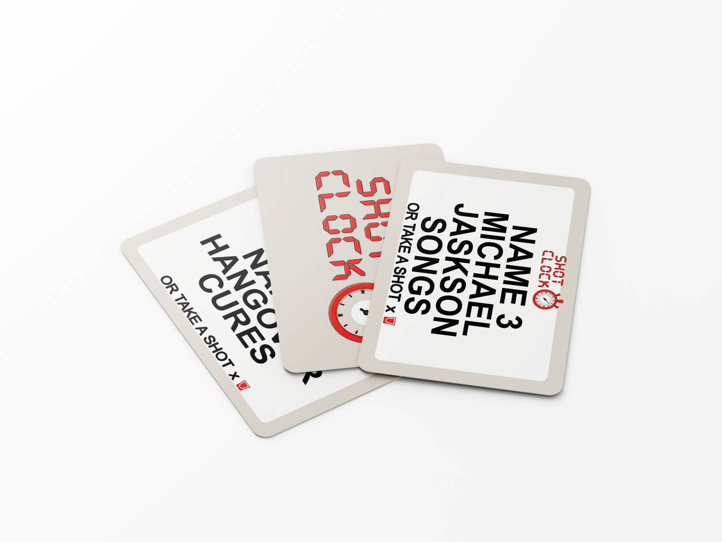 Shot Clock Drinking Card Game For Adults Urban Trivia Game