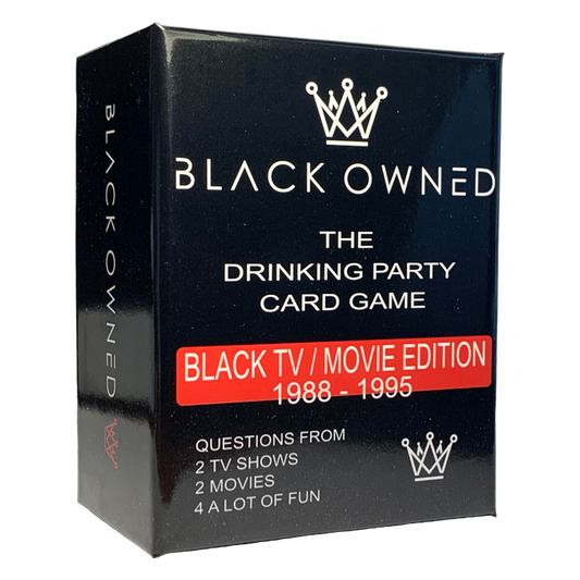 Black TV Trivia Questions Card Game